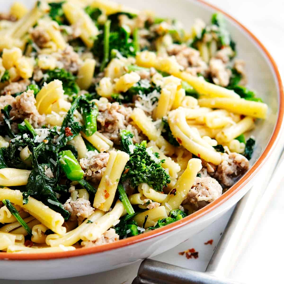 Pasta with Broccoli Rabe & Sausage