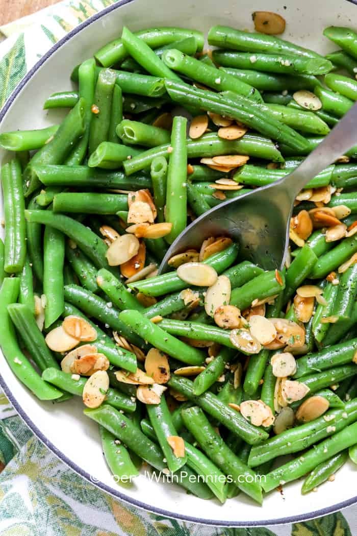 String Beans Almondine