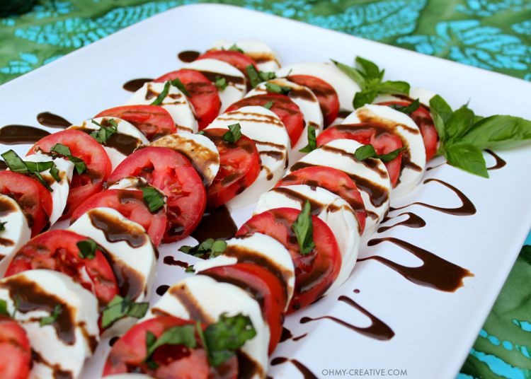 Tomato Mozzarella Platter