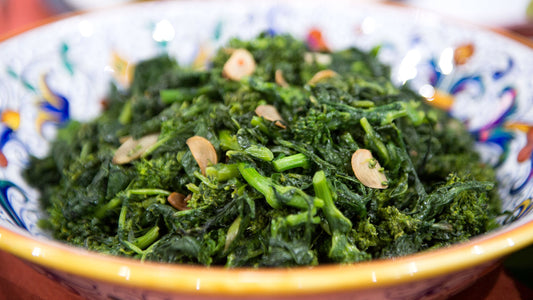 SautÃ©ed Broccoli Rabe with Garlic & Olive Oil