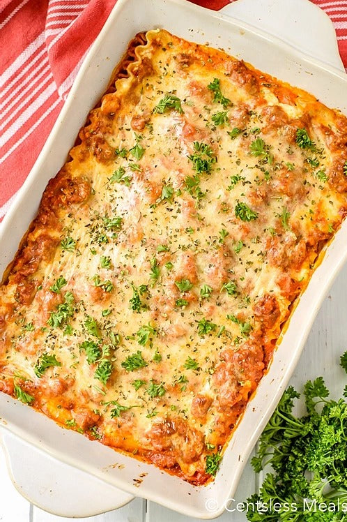 Homestyle Lasagna - your choice of cheese, meat, vegetable or butternut squash