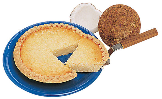 Coconut Custard Pie, 8"