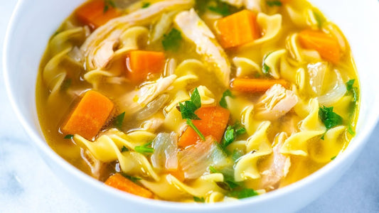 Chicken Noodle Soup - serves 1-2